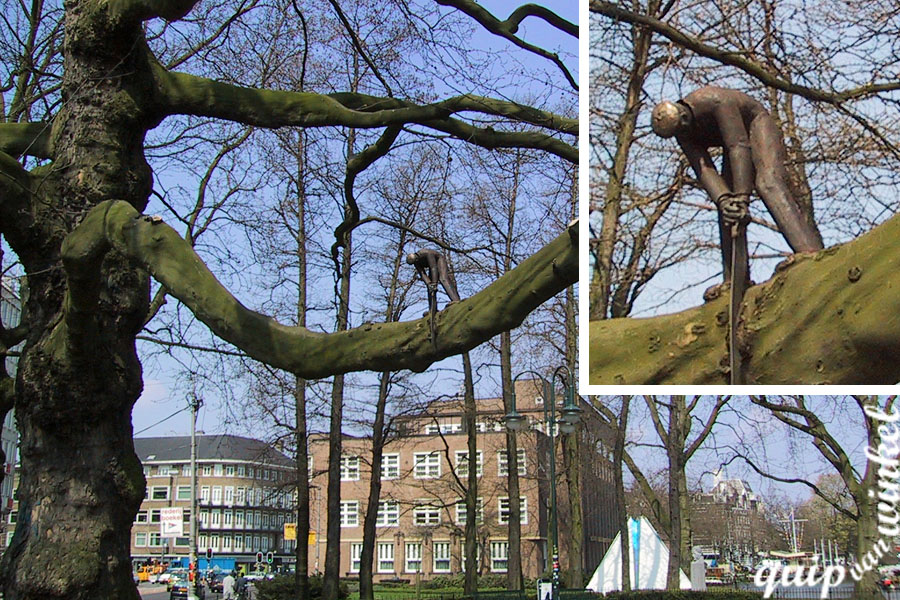 'Boomzagertje' 1989 mogeljk van Jeroen Henneman